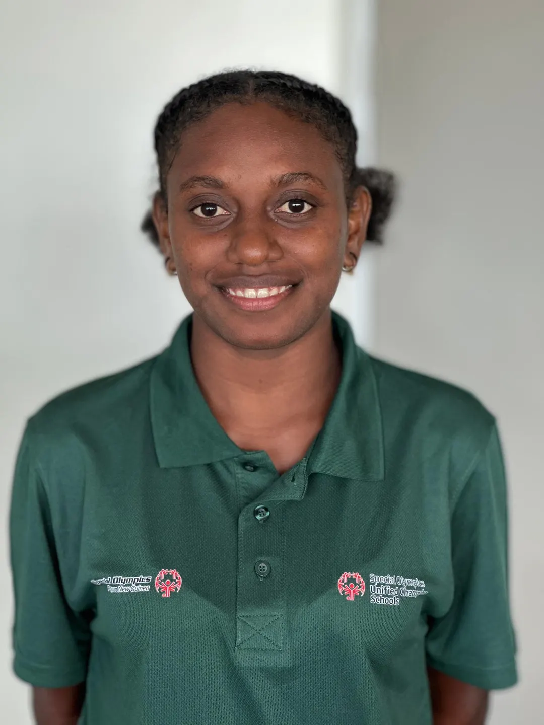 Volunteer portrait; name and position to be added.