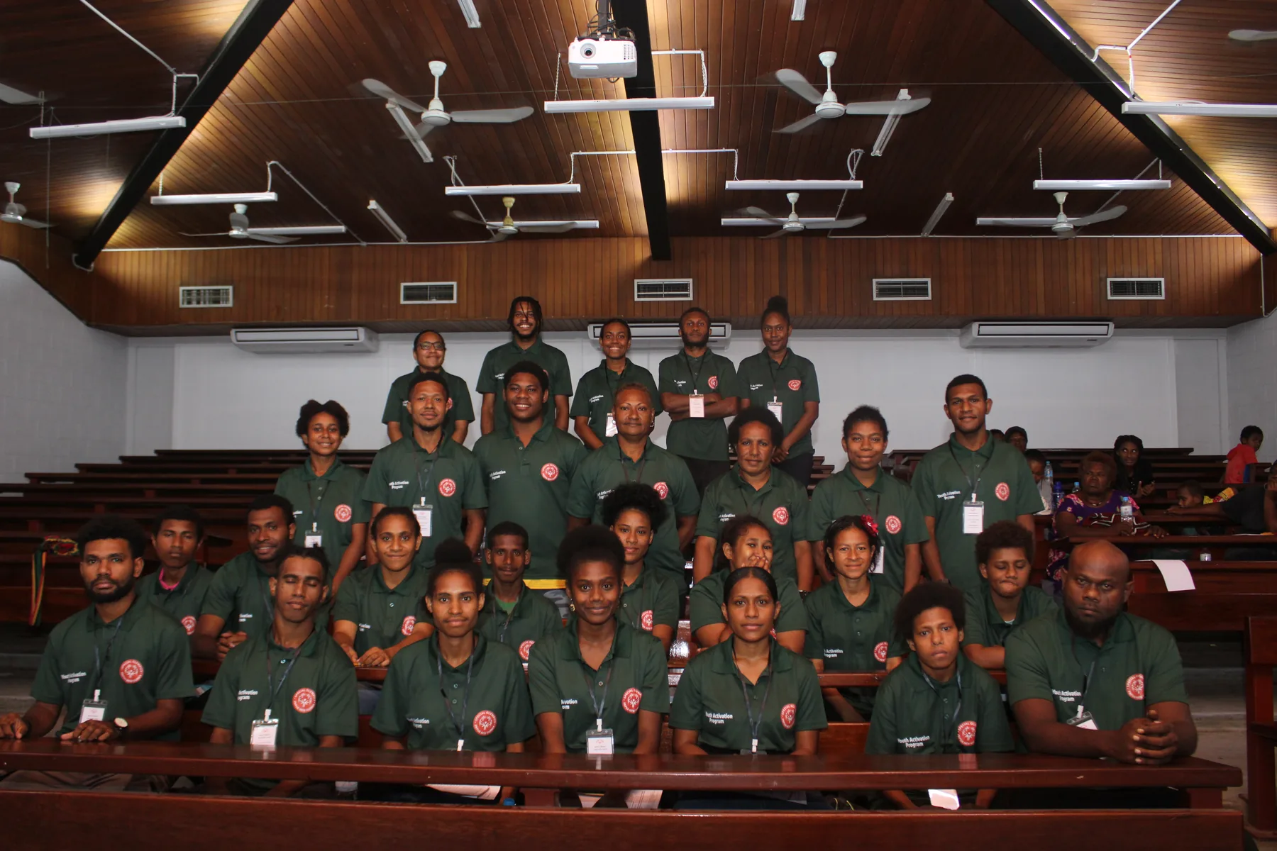 Youth leaders discuss ideas for inclusive community sport